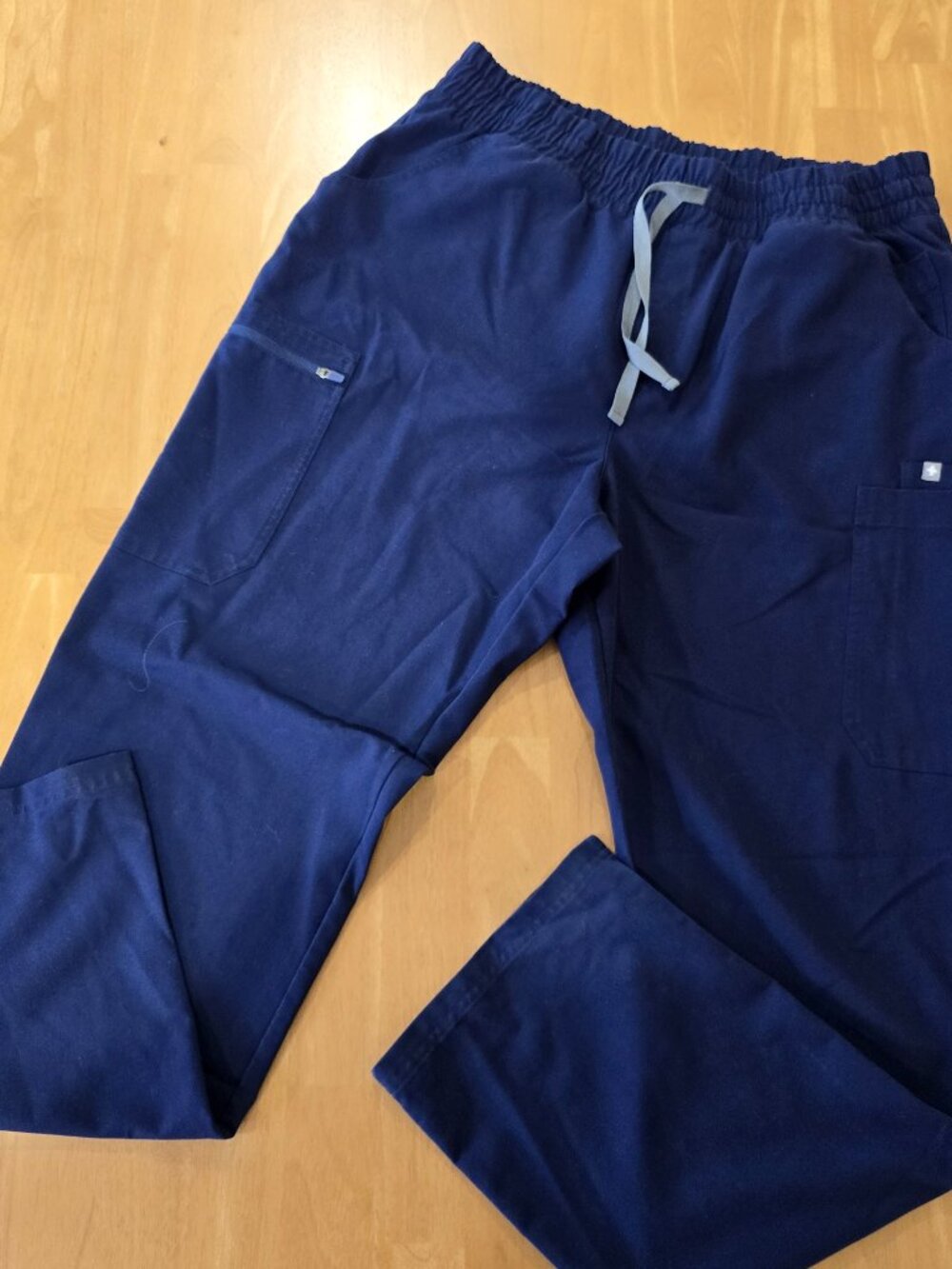 Figsā Technical Collection Women's Yola Skinny Scrub Pants Navy Size XL/T
